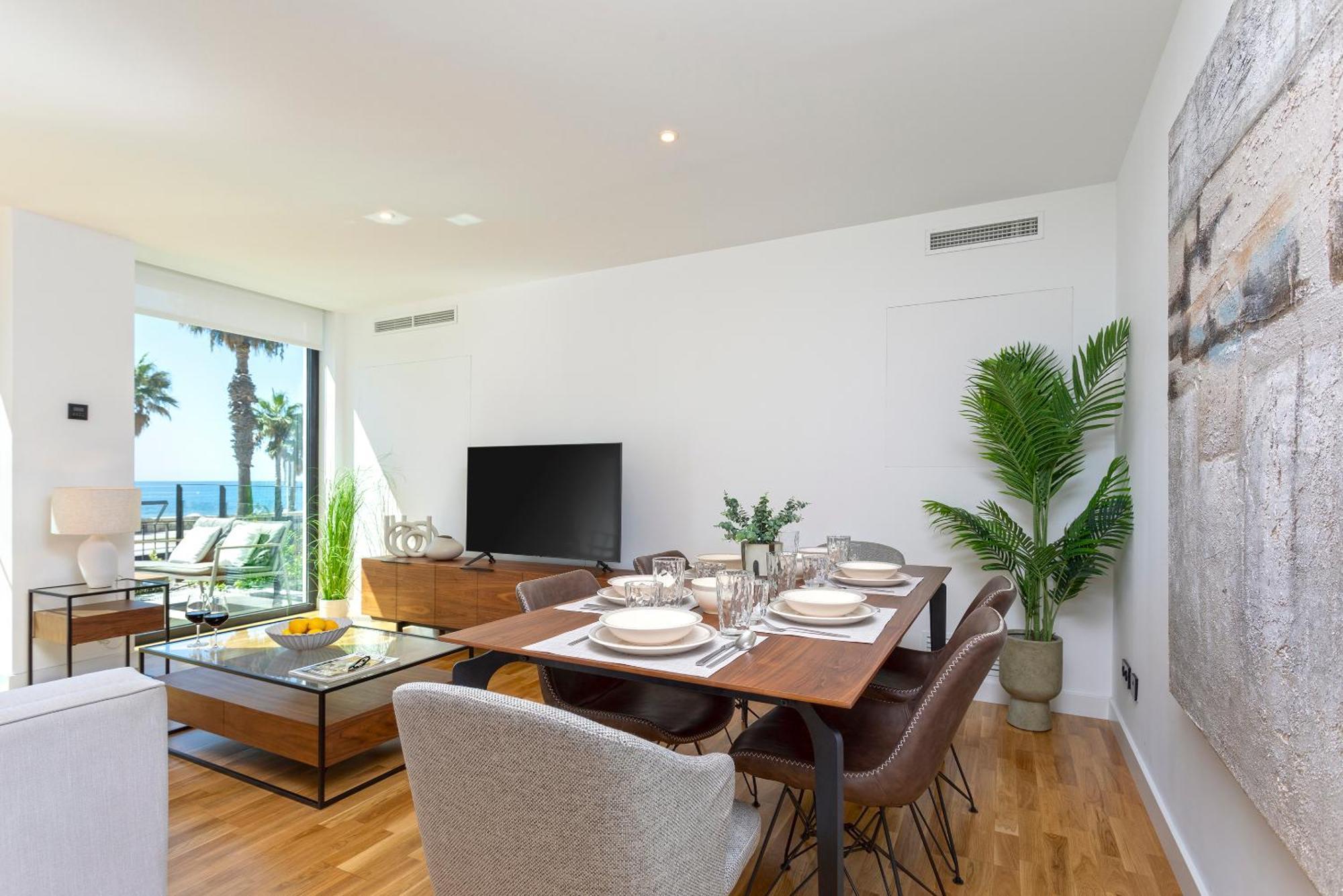 Malagueta Beach Front Luxury Apartment By Rent Me Málaga Buitenkant foto